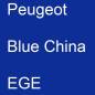 Preview: Peugeot, Blue China, EGE.